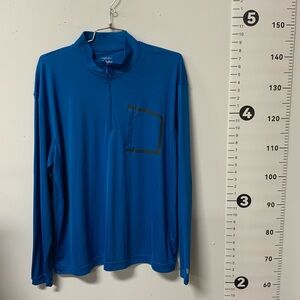 Cabales blue quarter zip